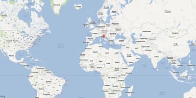 Mapa Vatikán miesto na